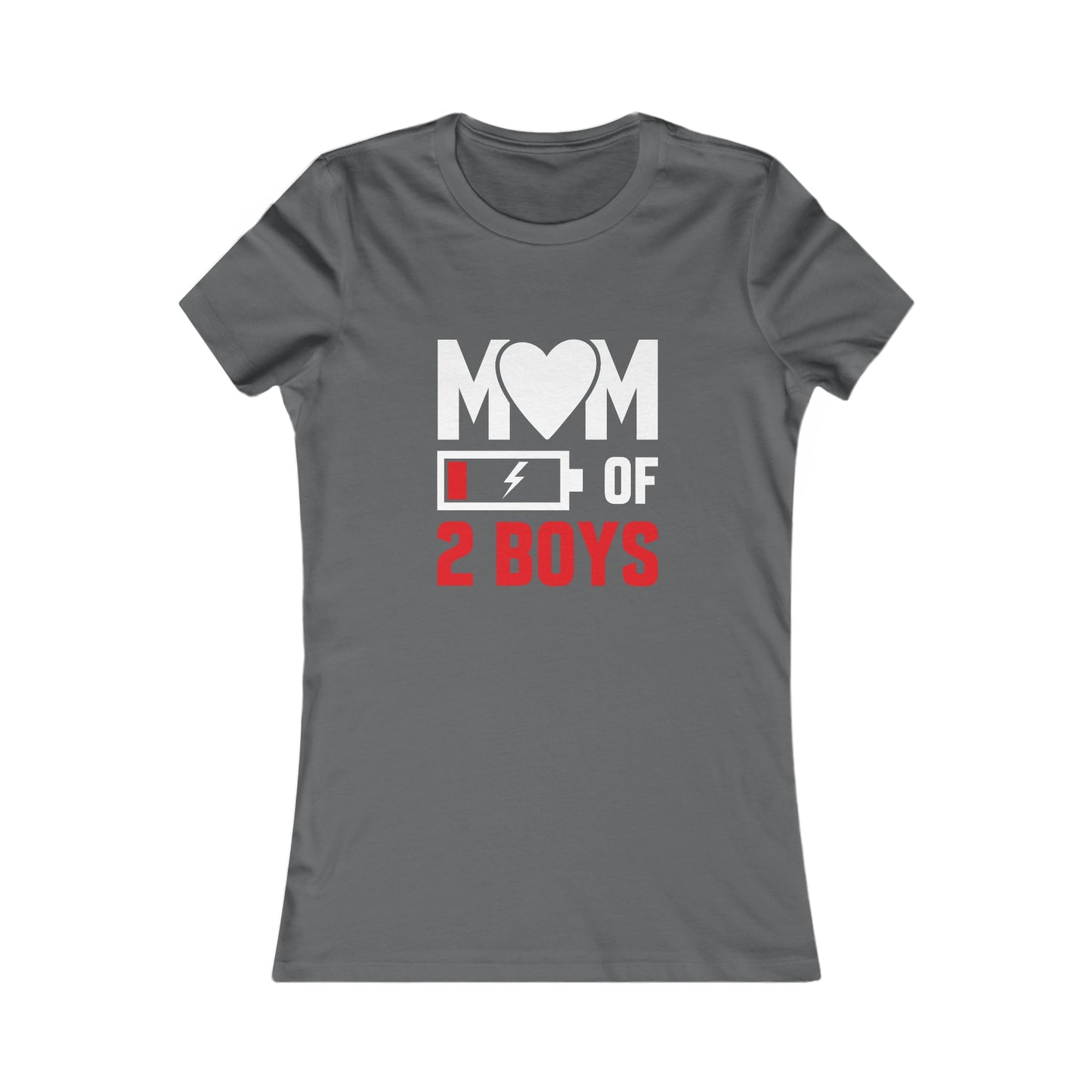 "Mom of 2 Boys" Tee