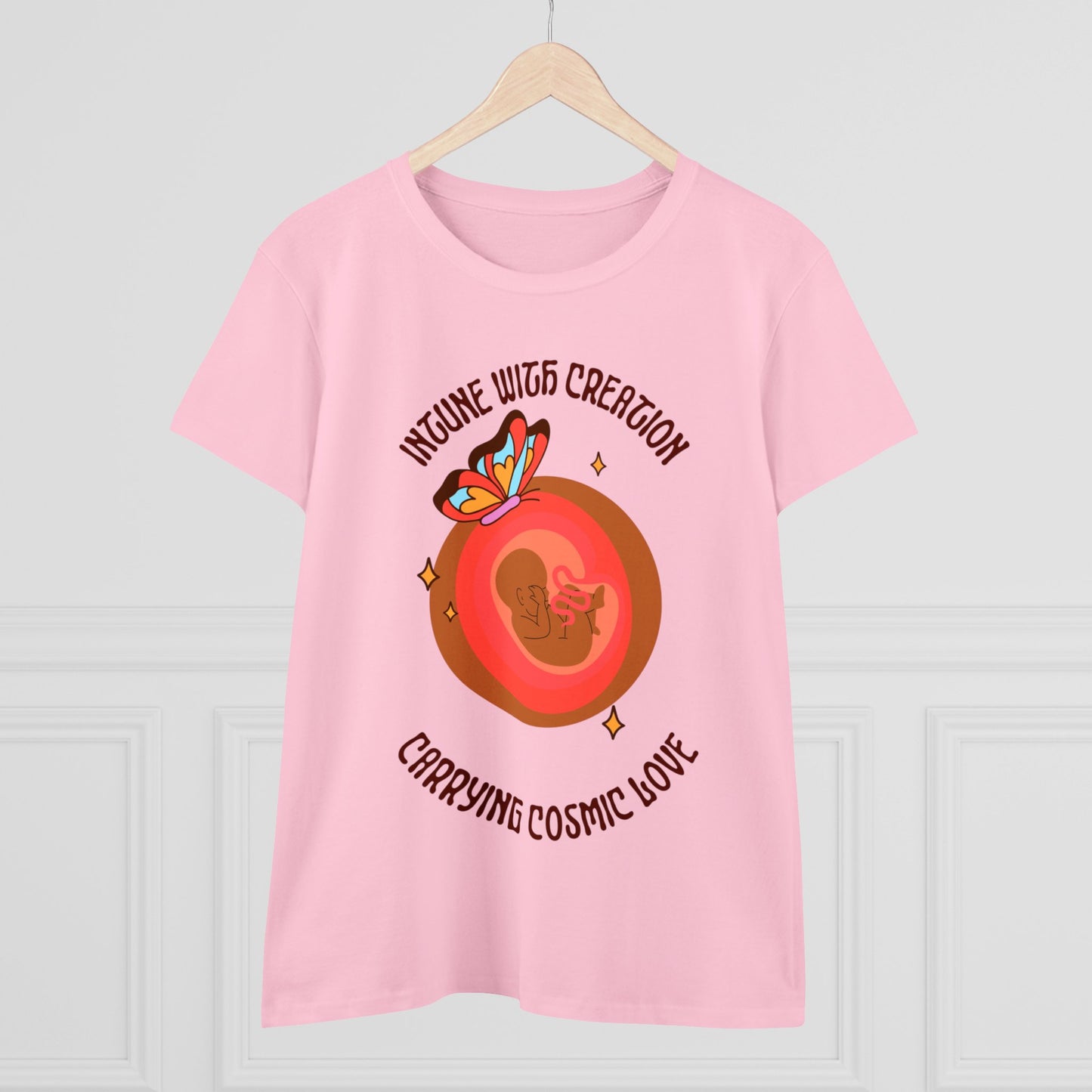 Carrying Cosmic Love - Women's Cotton Tee