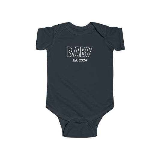 "Baby Est.2024" Infant Bodysuit