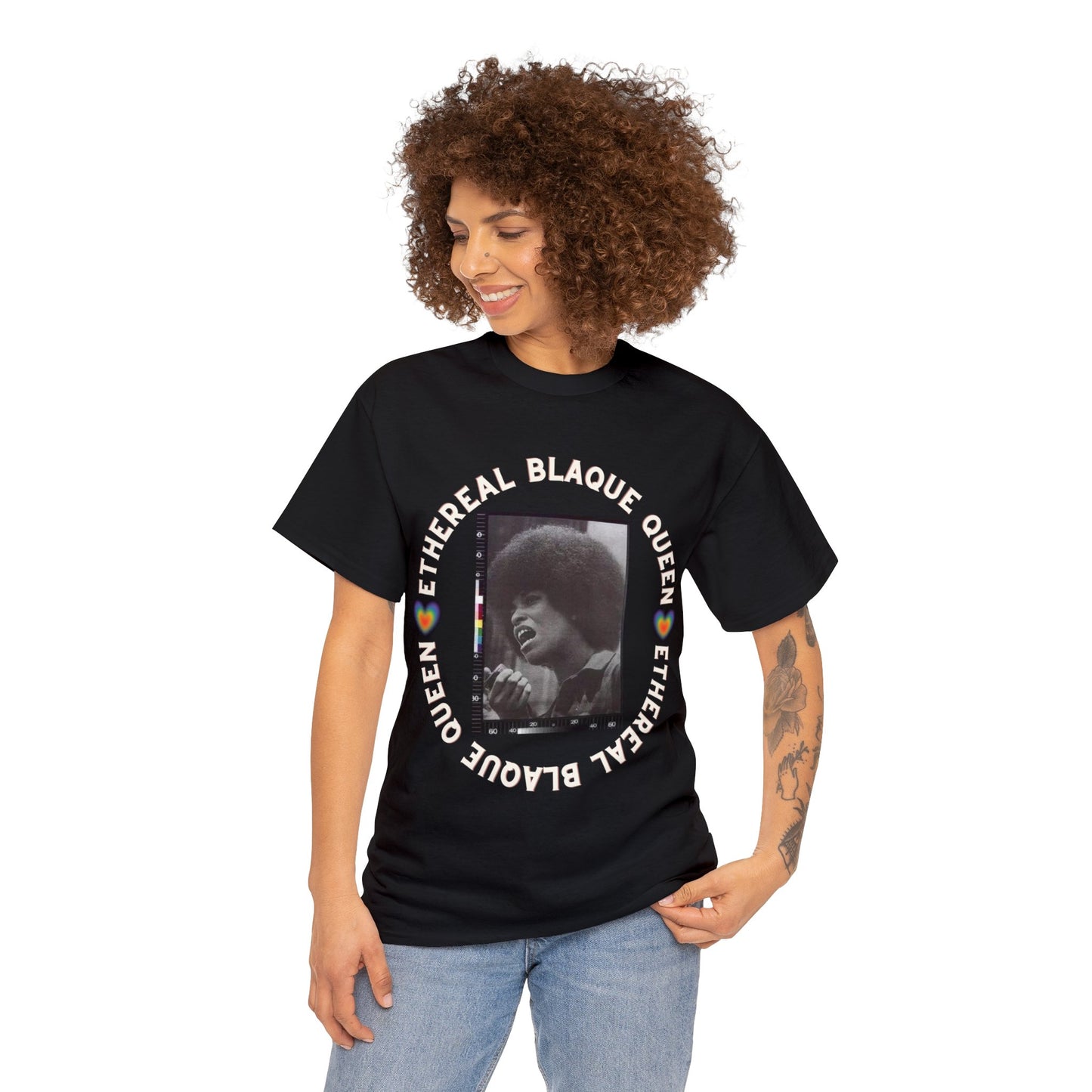 Ethereal Blaque Queen - Unisex Cotton Tee