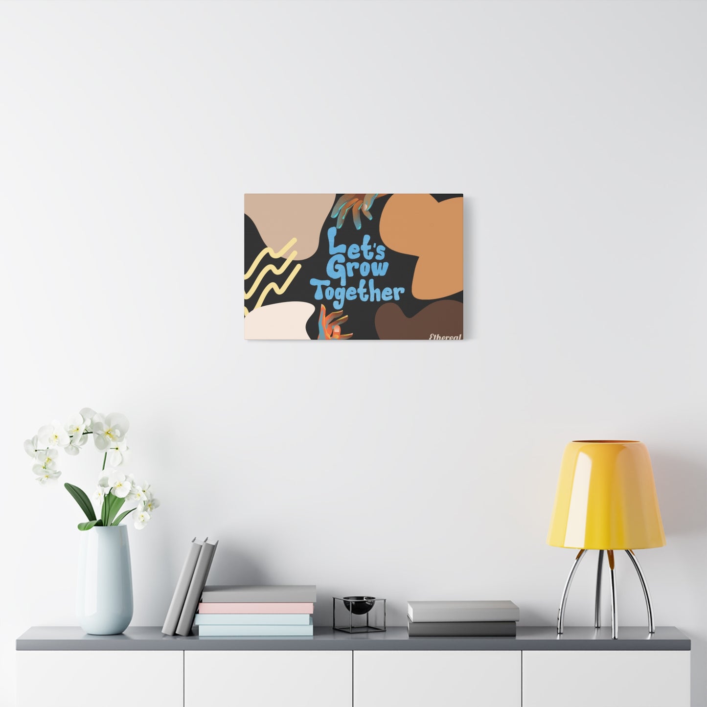 Let's Grow Together - Matte Canvas