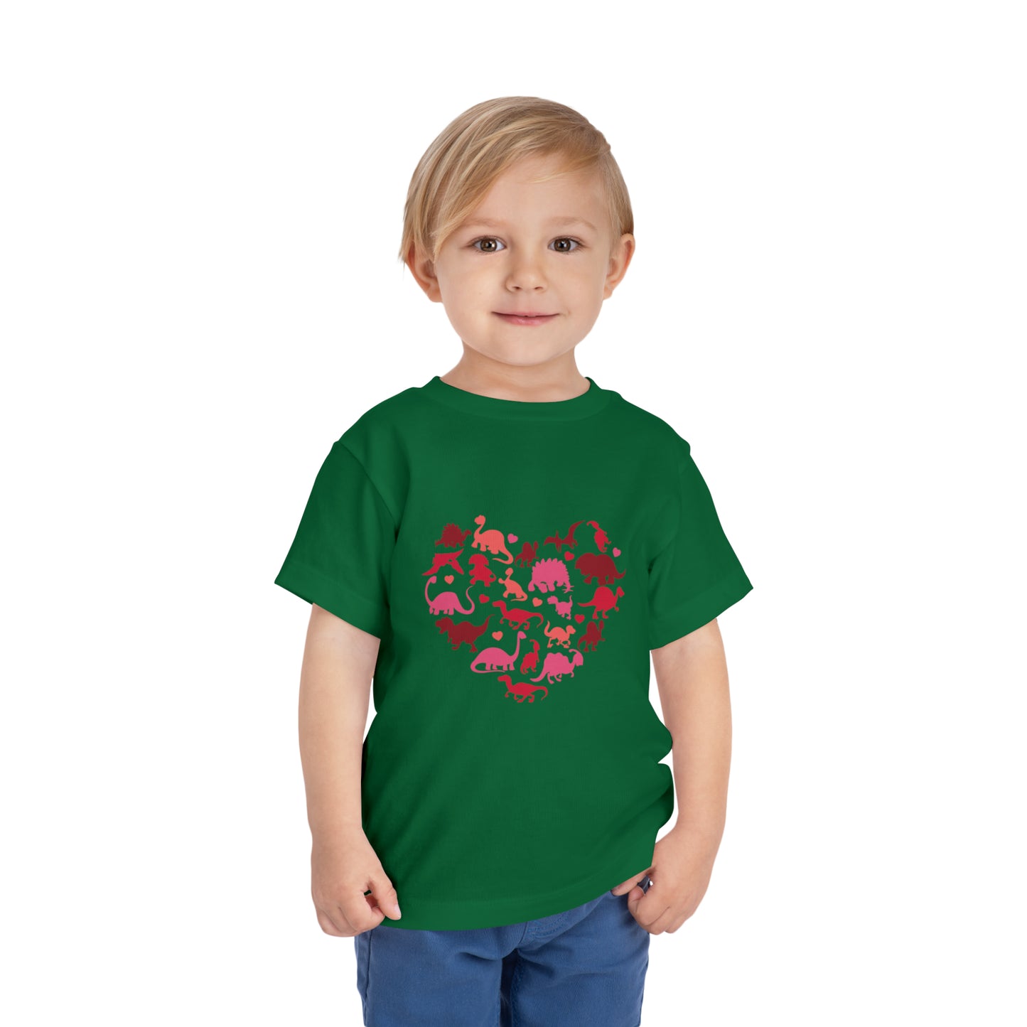 Heart Dinosaur - Toddler Tee