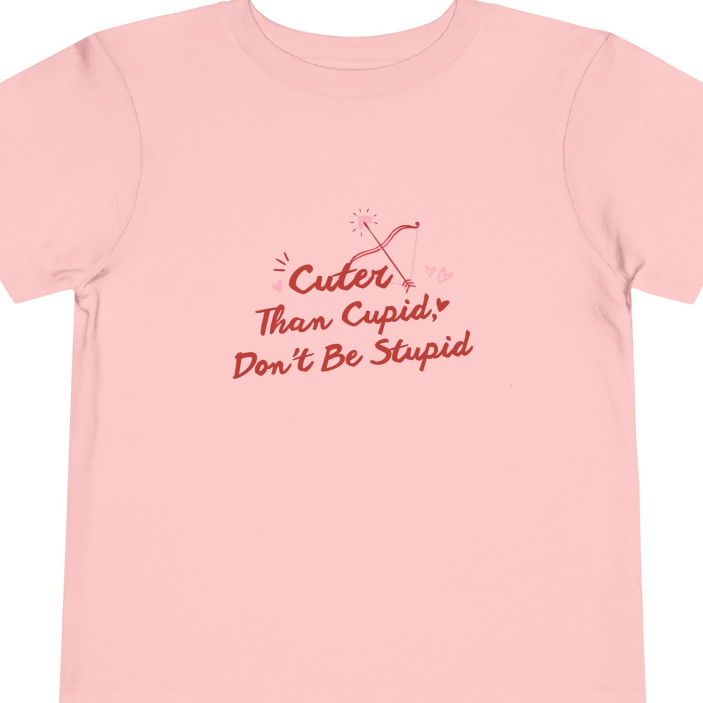 Cuter Than Cupid - Toddler Girls Tee