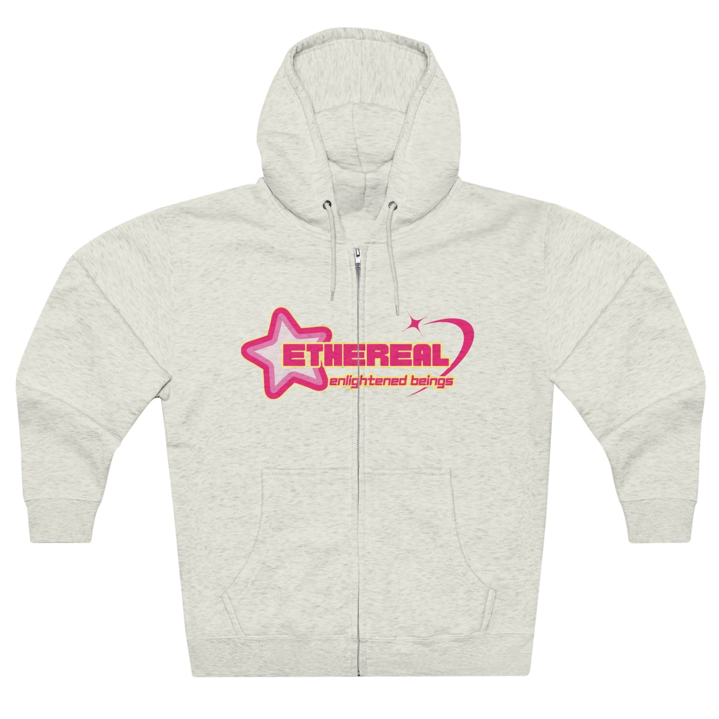 Ethereal Enlightened Beings - Unisex Zip Hoodie