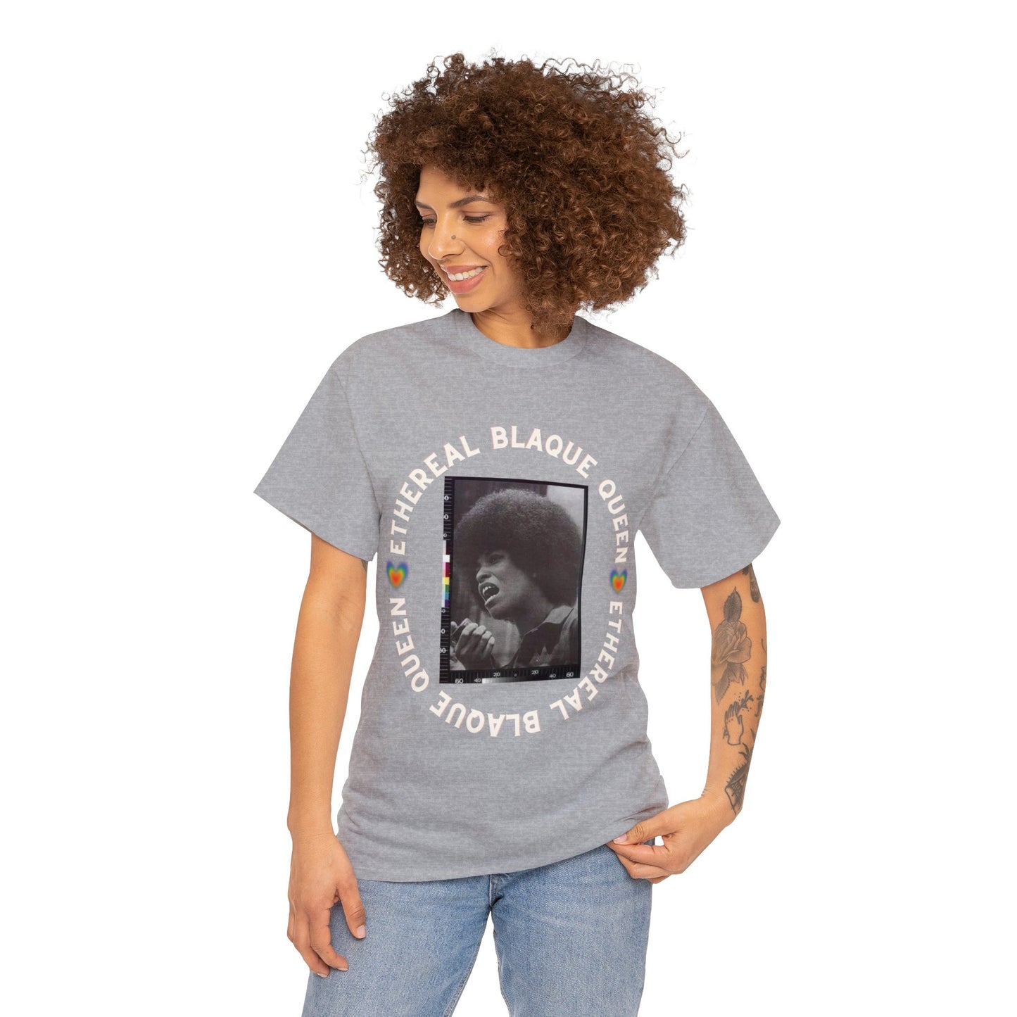 Ethereal Blaque Queen - Unisex Cotton Tee