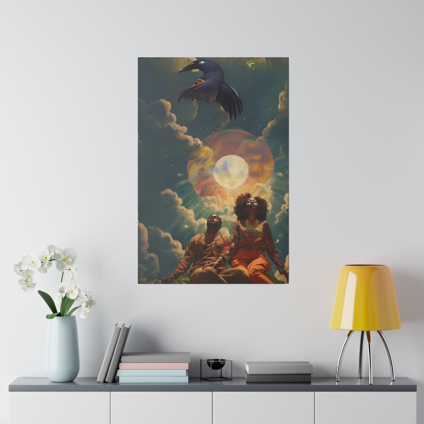 Sky-bound Serenity Canvas