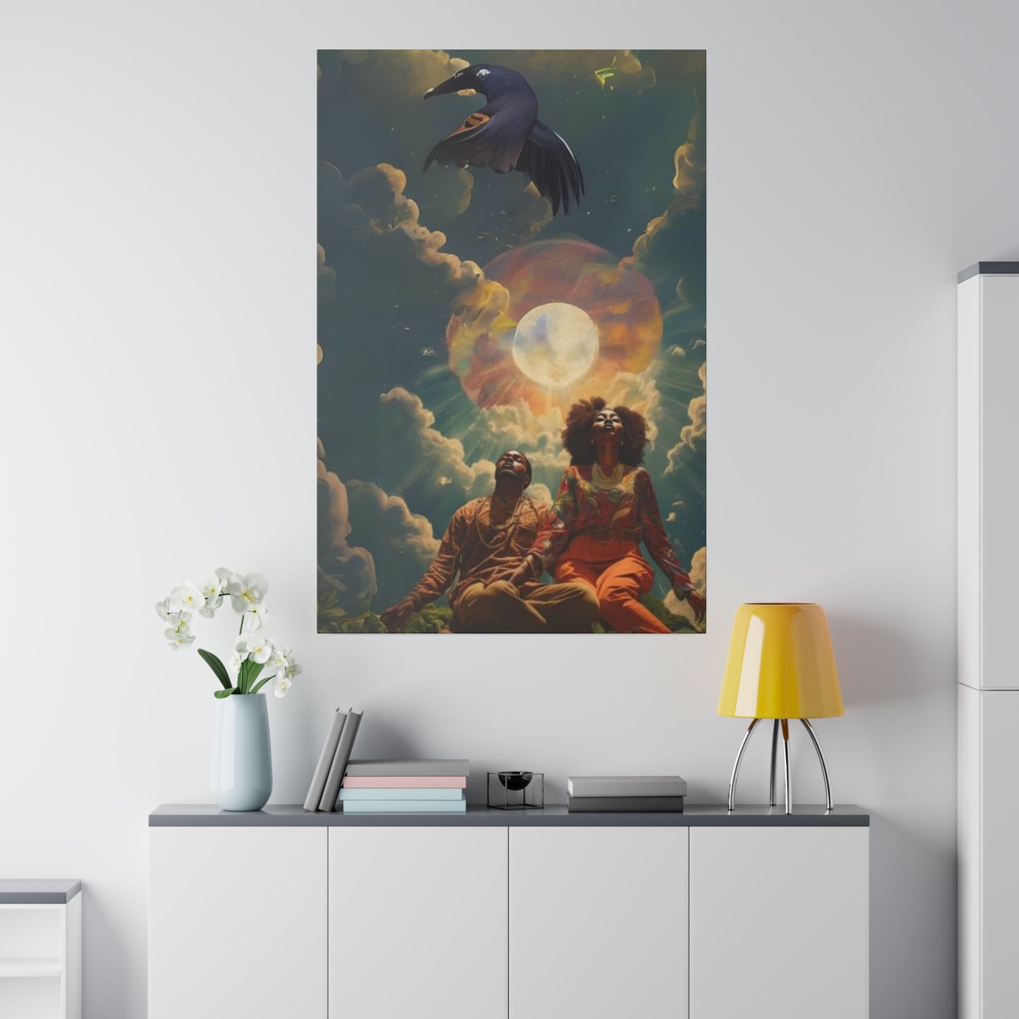 Sky-bound Serenity Canvas