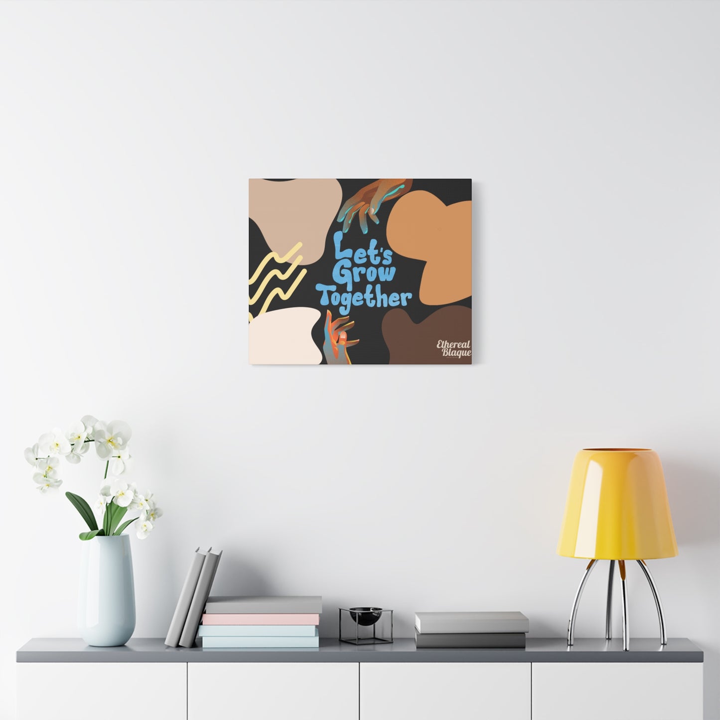 Let's Grow Together - Matte Canvas