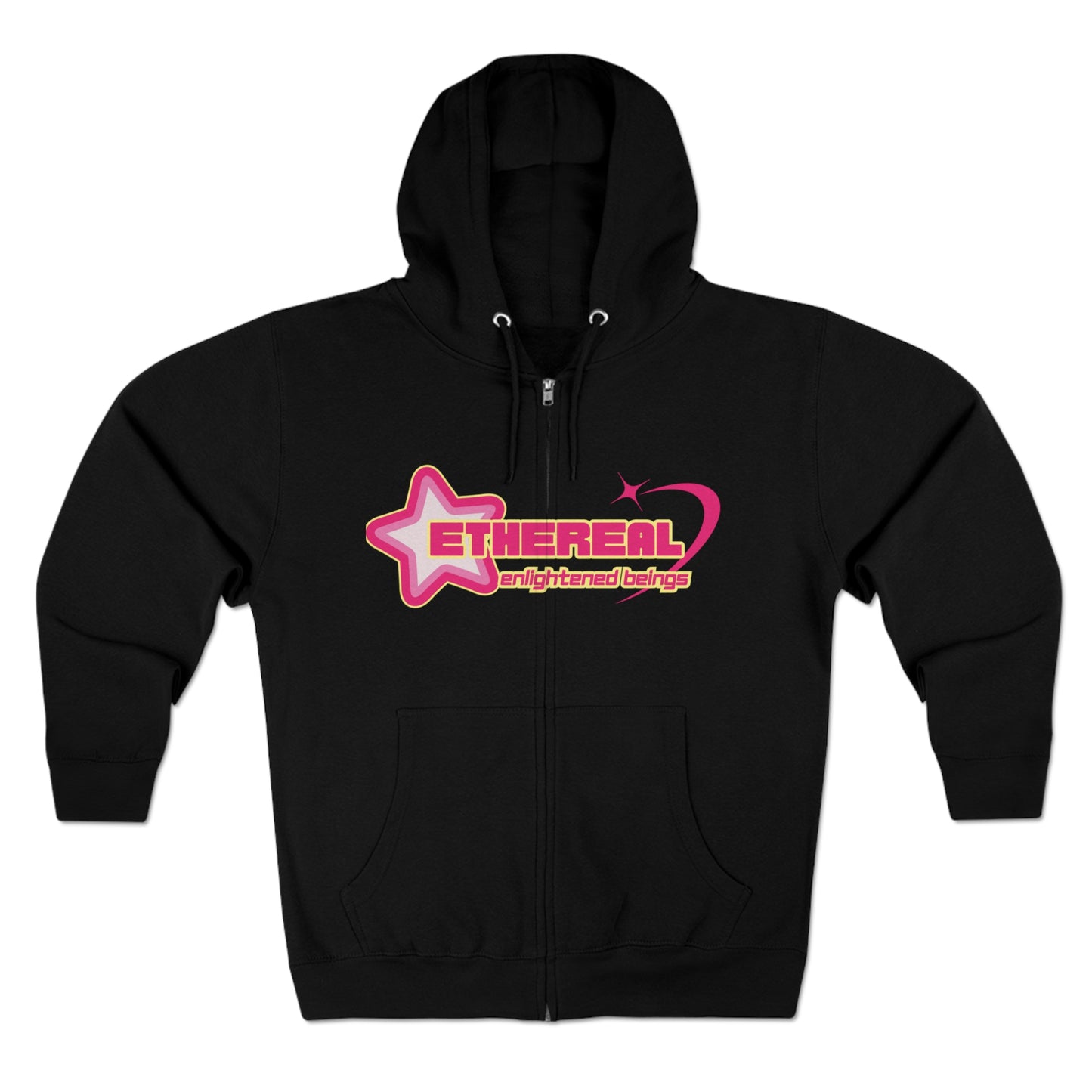 Ethereal Enlightened Beings - Unisex Zip Hoodie