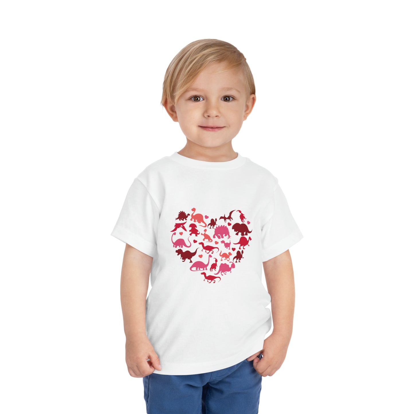 Heart Dinosaur - Toddler Tee