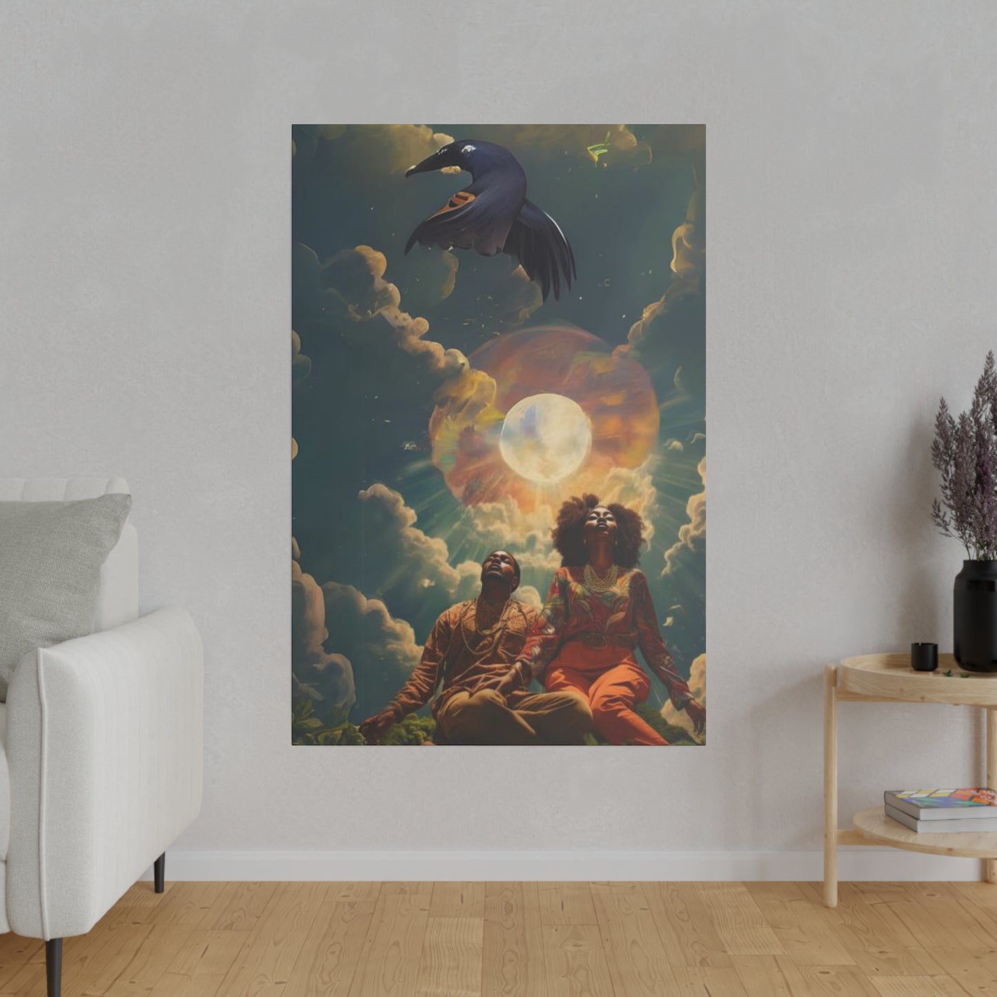 Sky-bound Serenity Canvas