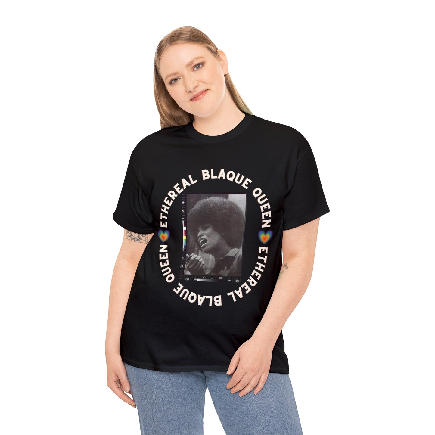 Ethereal Blaque Queen - Unisex Cotton Tee